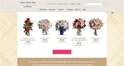 Desktop Screenshot of kleinsflowershop.net